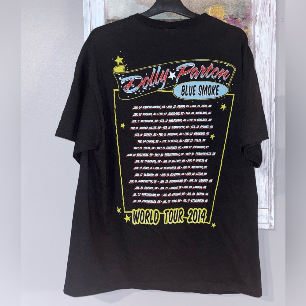 The One And Only DOLLY PARTON 2014 Concert T-Shirt XL “Worlds Hottest Live Show” - Picture 3 of 5